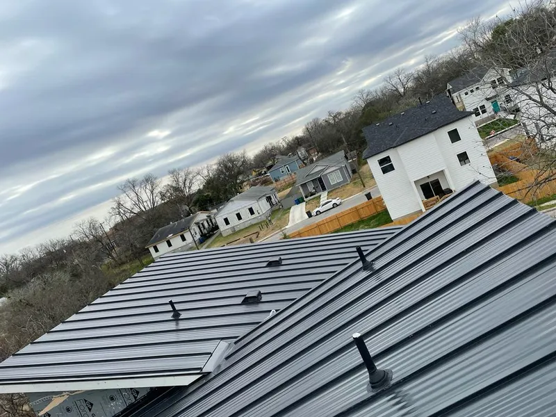 Standing seam metal roof panels with vents for Skylight Repair in Kinnelon